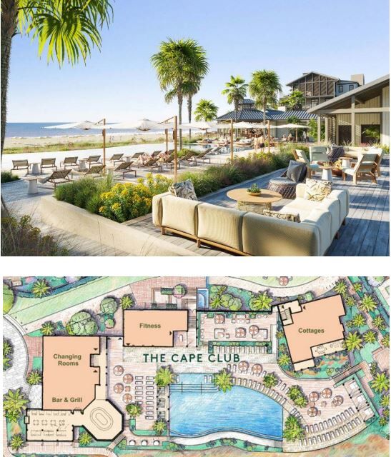 Cape Club en la isla de Kiawah